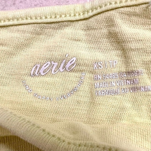 AERIE - BUNDLE 4 - cropped baby tank trendy cute tops women size XS - Picture 6 of 13